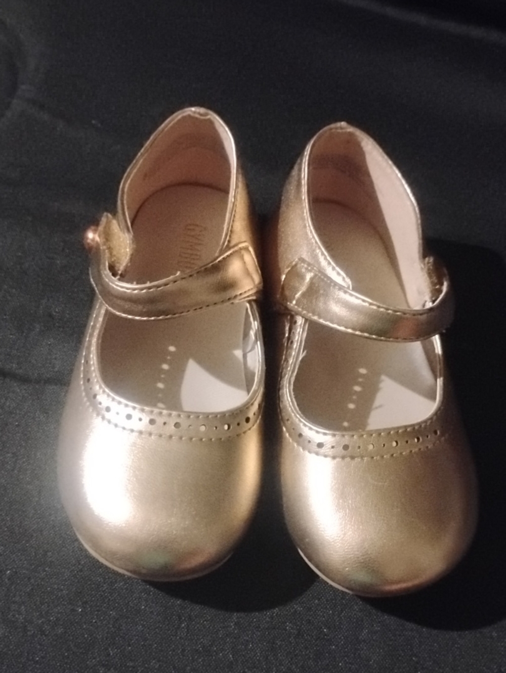 Gymboree Rose Gold Mary Jane Dress Shoes for Girls